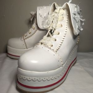 Lolita White Shoes Size 6